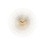 Horloge murale chantillon couleur or 60cm