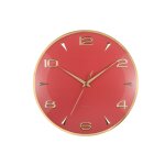 Horloge murale fer rouge 40. 6x5x40. 6cm