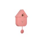 Horloge murale plastique rose 21. 5x8. 5x41cm