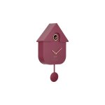 Horloge murale plastique violet 21. 5x8. 5x41cm