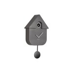Horloge murale thermoplastique gris 21. 5x8. 5x41cm Horloge murale thermoplastique gris 21. 5x8. 5x41cm