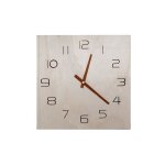 Horloge murale tu beige