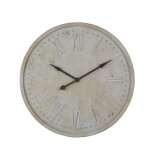 Horloge ronde grise et noire d93 Horloge ronde grise et noire d93