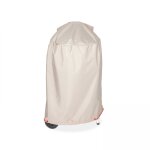 Housse de barbecue rond taupe d70cm Housse de barbecue rond taupe d70cm