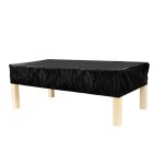 Housse de billard noire enduite Housse de billard noire enduite