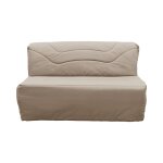 Housse de bz en coton recyclé lin - 140 x 190 cm Housse de bz en coton recyclé lin - 140 x 190 cm