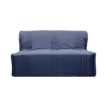 Housse de bz en polyester bleu minral 140 x 190 cm