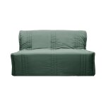 Housse de bz en polyester vert fougre 140 x 190 cm