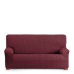 Housse de canapé 2 places extensible bordeaux 140 - 200 cm Housse de canapé 2 places extensible bordeaux 140 - 200 cm