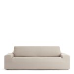 Housse de canap 2 places extensible lin 140 * 200 cm