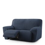 Housse de canapé 2 places relax extensible bleu 150 - 200 Housse de canapé 2 places relax extensible bleu 150 - 200
