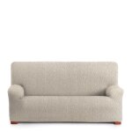 Housse de canapé 3 places extensible écru 180 - 260 cm Housse de canapé 3 places extensible écru 180 - 260 cm