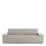 Housse de canap 3 places extensible lin 180 210 cm