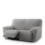 Housse de canapé 3 places relax extensible gris clair 200 - 260 cm Housse de canapé 3 places relax extensible gris clair 200 - 260 cm