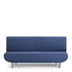 Housse de canapé clic clac extensible bleu 180 * 230 cm Housse de canapé clic clac extensible bleu 180 * 230 cm