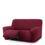 Housse de canap� relax extensible 3 places x 2 bordeaux 200 * 260 cm
