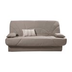 Housse de clic - clac en coton marron 130 x 190 cm Housse de clic - clac en coton marron 130 x 190 cm