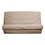 Housse de clic - clac en coton recycl� lin 130 x 190 cm