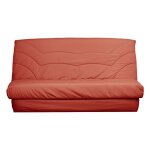 Housse de clic - clac en coton recycl tomette 130 x 190 cm