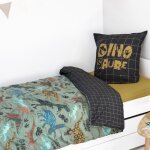 Housse de couette 140x200cm + 1 taie coton