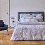 Housse de couette coton biologique gris foncé 140x200 cm Housse de couette coton biologique gris foncé 140x200 cm