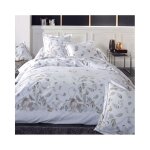 Housse de couette en coton blanc 140x200 cm