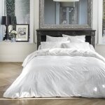 Housse de couette coton blanc 260x240 cm Housse de couette coton blanc 260x240 cm