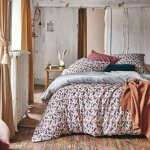 Housse de couette en coton multicolore 140x200 cm