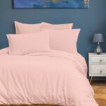 Housse de couette en coton poudre 240x220 cm Housse de couette en coton poudre 240x220 cm