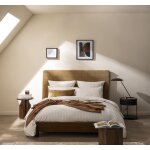 Housse de couette en flanelle de coton cru 260 x 240 cm