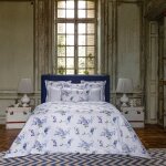 Housse de couette percale blanc 140x200 cm
