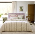 Housse de couette en percale de coton blanc 260 x 240 cm