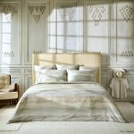 Housse de couette satin beige 240x220 cm Housse de couette satin beige 240x220 cm
