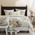 Housse de couette en satin de coton multicolore 200x200cm Housse de couette en satin de coton multicolore 200x200cm