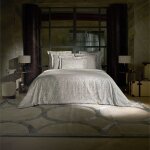 Housse de couette satin gris clair 240x220 cm Housse de couette satin gris clair 240x220 cm