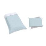 Housse de couette et tour de lit pour lit bb 60x120cm en vert - menthe