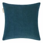 Housse de coussin 40x40 cm bleu canard