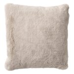 Housse de coussin beige 45x45 cm