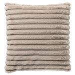 Housse de coussin beige 50x50 cm - avec motif ray