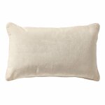 Housse de coussin blanche 30x50 cm