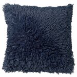 Housse de coussin bleu 60x60 cm