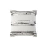 Housse de coussin en coton blanc 40x40 cm