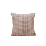 Housse de coussin en coton bleu 40x40 cm