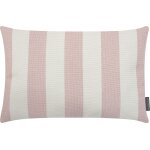 Housses de coussin d'extrieur rayes rose - lot de 2 - 40x60