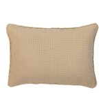 Housse de coussin gaze de coton mastic 50x70 cm Housse de coussin gaze de coton mastic 50x70 cm