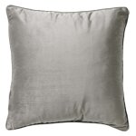 Housse de coussin gris 60x60 cm - uni
