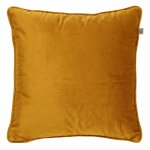 Housse de coussin jaune 60x60 cm