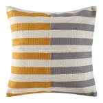 Housse de coussin en laine gris 60x60 cm Housse de coussin en laine gris 60x60 cm