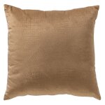Housse de coussin marron 40x40 cm - avec imprim animalier