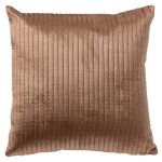 Housse de coussin marron 40x40 cm - avec motif ray
